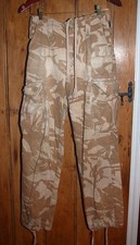 British Army Desert Camo Trousers 80/76/92 30 waist 32 leg