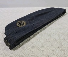 WW2 1940S Raf Airmans Field Service Cap and Badge Original Military Memorabilia