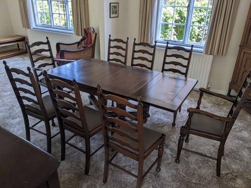 Ercol dinning room - dinning, and