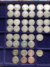 33 x VINTAGE EUROCOIN  MHG