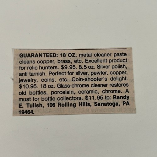 Metal cleaner paste randy - cleaner, e