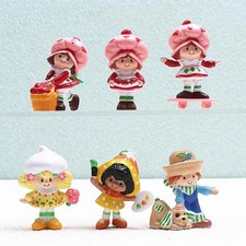 6Pcs/Set Strawberry Shortcake