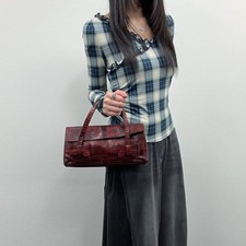 MIU MIU Bow Leather Shoulder