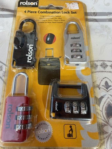 Squire padlocks set - set, 4