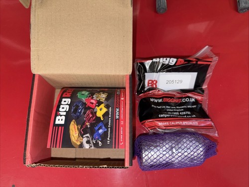 Bigg red front calliper kit - red,