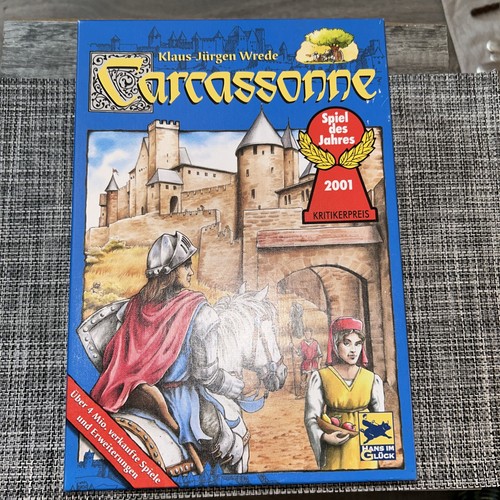 Carcassonne vintage board game