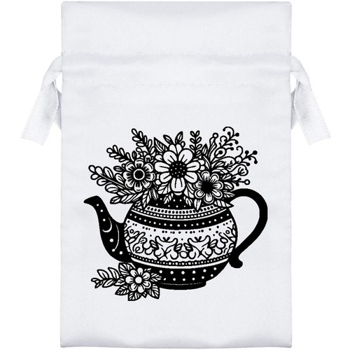Teapot flower planter - planter', satin