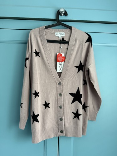 Wildfox star cardigan - cardigan, small
