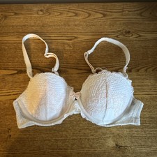 M&S Bra Padded Size 30B White