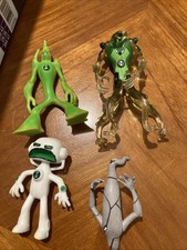 Ben10 Alien Figures X 4