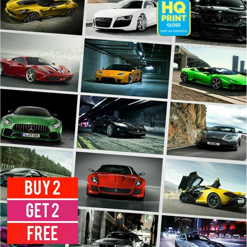 Super car posters prints - car,