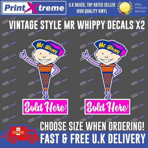 Vintage whippy sold - 2x,