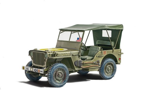 Italeri willys jeep mb - 1:24,