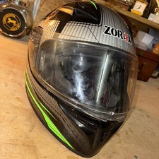 Zoe’s Falcon Neon Green Black Silver Full Face Helmet Xxl More Large Good Helmet
