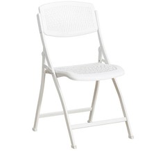 Plastic Folding Metal Chair Foldable Light Weight Meeting Room Home Office Chair