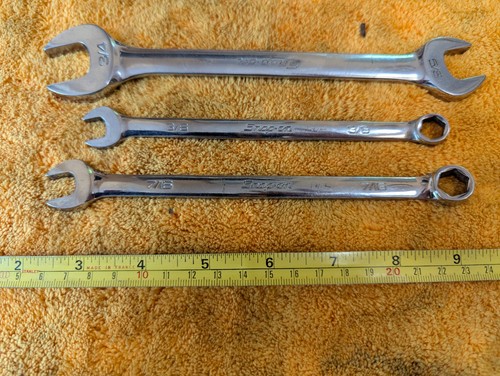 Three snap spanners made - snap-on,