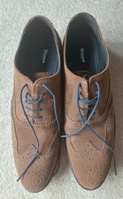 MENS DUNE LONDON BROWN SUEDE