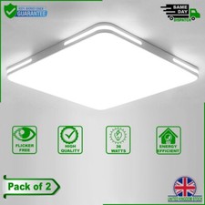 Pack of 2 Square 36W 6000K