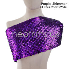 Stretch Sequin Trim Bandeau