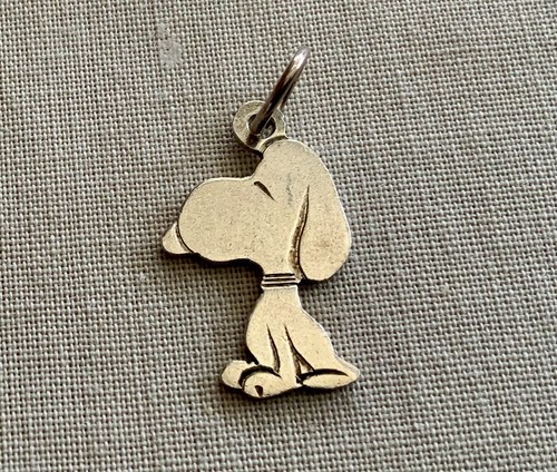 Vintage snoopy silver - vintage, charm