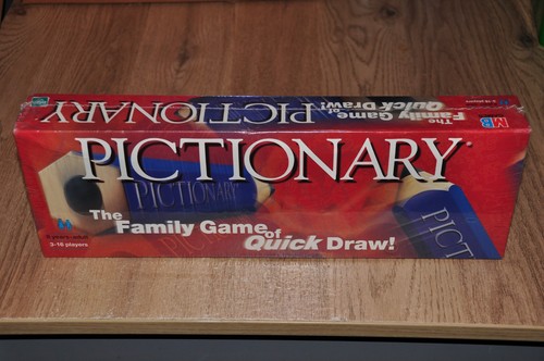 Vintage pictionary board - pictionary,