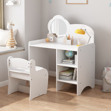 Makeup vanity desk - vanity, mirror