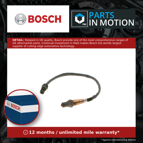 Lambda sensor 0258010422 bosch - lambda,