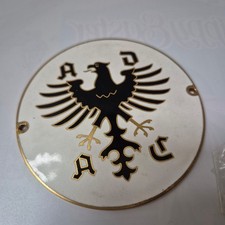 German Automobile Club enamel