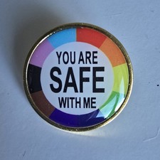 You are safe with me, pin