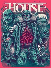 House by Godmachine Ltd Edition x/91 Movie Poster Print Art MINT