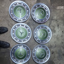MERCEDES BENZ W123 R107 W116 W111 W114 W115 W109 W108 14" WHEEL HUB CAP TRIM