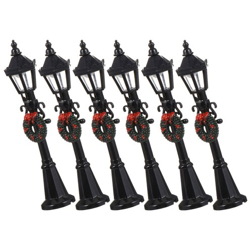6pcs mini street lamp - 6pcs,