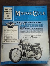 Vintage 1960 The Motor Cycle