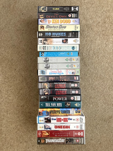 Various vhs tapes choose - various,
