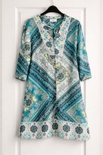 NEXT Womens Teal Blue Paisley