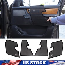 4pcs Gloss Black Stainless