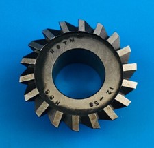 HSS Double Angle Milling Cutter 2.1/4" x 7/8" x 1" Bore 12°/58° Angle (889)