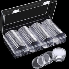 60pcs 40mm clear coin - 60pcs,