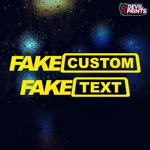 Custom text fake - fake, taxi