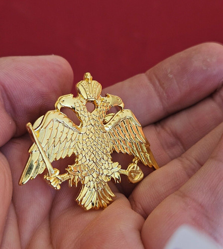 Double headed eagle pin - eagle,