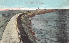 Postcard south shields - south,
