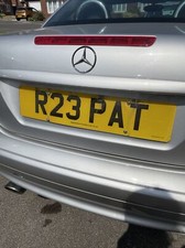 PAT private number car plate