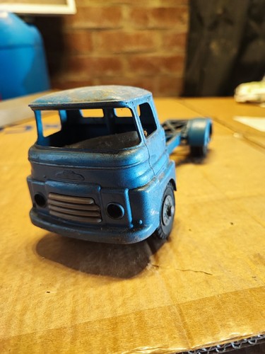Triang lorry truck blue made - triang,