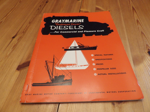 1959 graymarine diesel - graymarine,