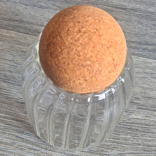 Ribbed clear pressed - clear,