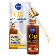 Nivea Q10 Anti-Wrinkle Expert Dual Action Serum 30ml | Reduces Wrinkles & Firms
