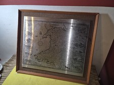 Vintage John Speed Wales Map