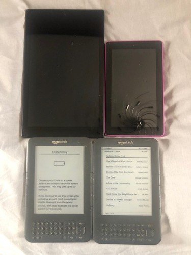 Amazon tablets e - 4, e-readers