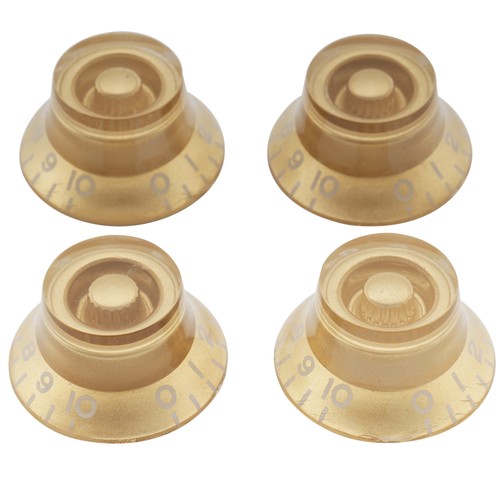 Musiclily 4pcs gold metric - gold, 6mm