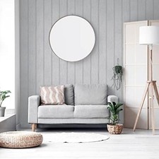 Grey Faux Effect Wallpaper